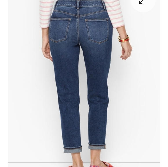 TALBOTS EVERYDAY RELAXEDJEANS - SIZE 6P - Picture 3 of 11